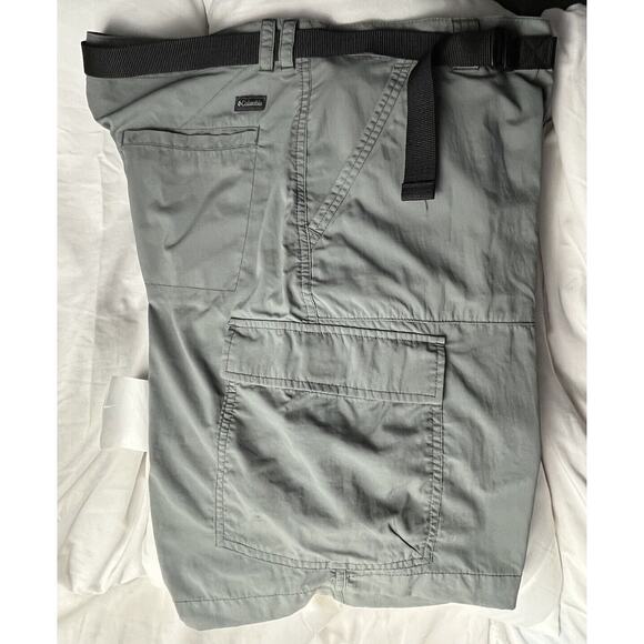Columbia Men’s Silver Ridge Utility Cargo Short 36x9 W/Belt! Hiking Camping Fish - Picture 1 of 8